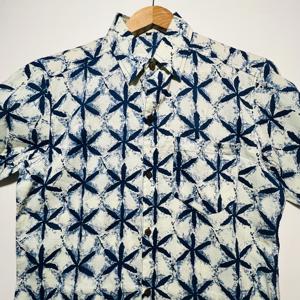 Camisa de Manga Larga Premium 100% Algodón para Hombre, Estampada a Mano con Diseño Floral, Ecológica, Transpirable, Hecha en India - Product Image 3