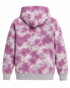 Sweat-shirt à capuche vintage personnalisé avec fermeture éclair et broderie, en molleton de coton épais, OEM, marque privée, unisexe - Product Image 2