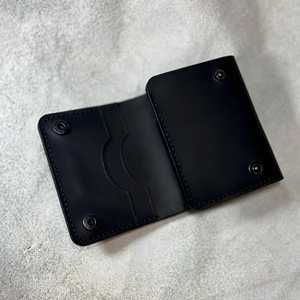 Executive Genuine Leather Trifold <b>Wallet</b> <b>Men</b> Custom Logo RFID Blocking Luxury Credit <b>Card</b> Holder OEM B2B NTW-0086 - Product Image 4