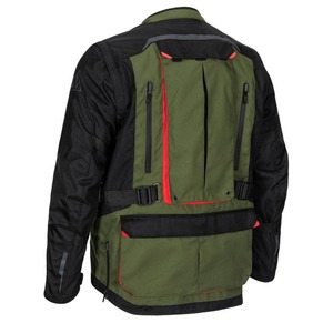 Chaqueta de Motociclismo Impermeable y Cortavientos de Cordura para Invierno, Talla Adulto, Color Verde Oliva, en Oferta - Product Image 4