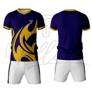 High Manufacturer Rugby <b>Football</b> Wear Uniform New Arrival Latest Design Breathable Plus <b>Size</b> Short Sleeve for Men - Product Image 4