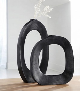 Classic Metal Flower <b>Vase</b> Elegant Artistic Flower Holder For Hotel Restaurant Banquet Wedding Home Interior - Product Image 4