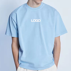 Camisetas Boxy para Hombre Más Vendidas del Fabricante Profesional, Ropa Casual de Verano, Buen Precio, Camiseta 100% Algodón - Product Image 1