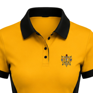 Robe Polo Femme Personnalisée Sigma Gamma Rho avec Panneaux Latéraux, Col et Manches Courtes, Tenue d'Équipe, Vêtements de Sport Athlétiques, Fournisseur OEM ODM - Product Image 3