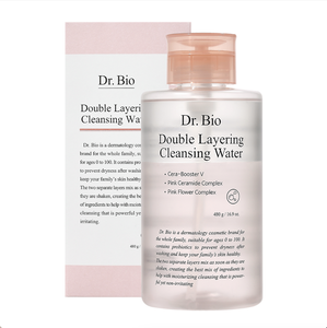 Dr.Bio Agua Limpiadora Facial de Doble Fase (Aceite y Agua) con Probióticos y Cica 480g - Product Image 1