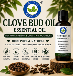 Pure 1 KG Clove Bud Essential Oil Natural Syzygium Aromaticum Steam Distilled Oil for Cosmetic & Skincare Formulation From India - Product Image 2