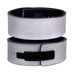 เข็มขัดยกน้ำหนักหนังแท้แบบปรับได้ คุณภาพพรีเมียม สำหรับออกกำลังกายและฝึกซ้อม เหมาะสำหรับทุกเพศ - Product Image 4