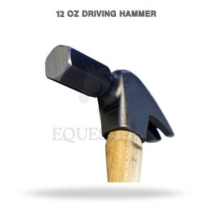 Marteau de vétérinaire de 12 oz pour le soin des sabots de cheval et le pose de sabots - Product Image 2