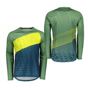 Professional <b>ATV</b> Racing Apparel Breathable Lightweight Long Sleeves Custom Sublimation Printed Summer Jerseys Bulk Motocross - Product Image 3