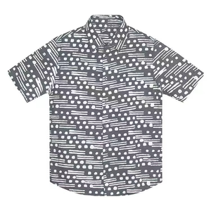 Chemise Hawaïenne pour Homme Personnalisée en Usine avec Impression Numérique Intégrale – Modèle Designer - Product Image 2