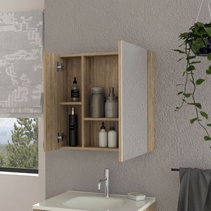Armadietto da Bagno a 4 Ripiani con Specchio, Mensole di Qualità Premium per i Tuoi Oggetti Essenziali - Product Image 6
