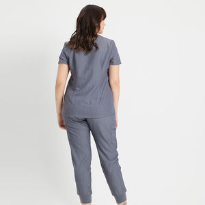 Uniformes Médicos para Hombre, Diseño OEM, Venta de Fábrica, Cintura Elástica, 72% Poliéster/21% Rayón/7% Spandex, para Hospital - Product Image 4