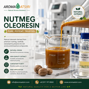 Aroma Atsiri Indonesia - Oleorresina de Nuez Moscada Natural de Alta Calidad con Aroma Picante para Alimentos y Perfumería - Product Image 3