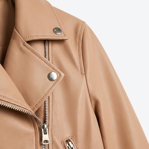 Veste en cuir PU élégante et décontractée pour femmes de qualité supérieure en provenance du Pakistan - Product Image 6