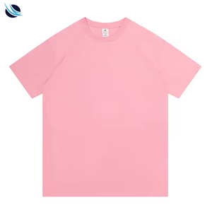 T-shirt décontracté vintage pour homme, couleur unie, coupe ample, 100 % coton, manches courtes, anti-plis, séchage rapide, écologique et respirant - Product Image 2