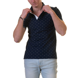 <b>Classic</b> men polo shirt cotton short sleeve collared t-shirt breathable summer wear slim fit daily outfit casual top for office - Product Image 6