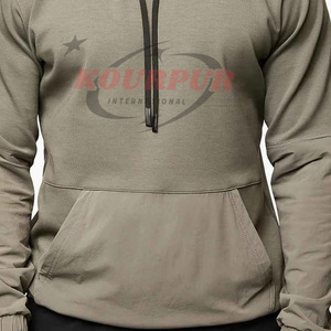 Sudadera con capucha para mujer, color sólido, 100% poliéster, transpirable, informal, para hombre, a precio de mayoreo. - Product Image 4