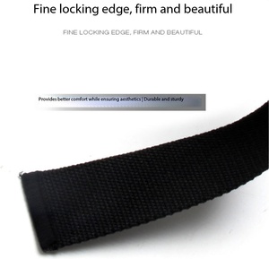 Sangles de levage personnalisées en coton/nylon robustes, légères et confortables, antidérapantes et respirantes pour la musculation en gros - Product Image 6