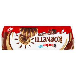 Lot de 6 Kinder Kornetti 252g - Meilleur prix pour les vendeurs FBA et les distributeurs en gros de confiseries - Product Image 1