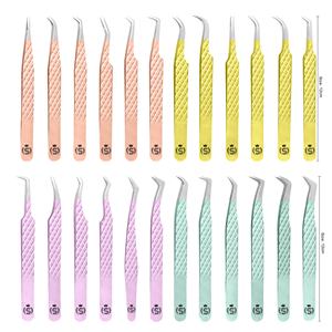 Précision et facilité d'utilisation Pince à épiler en acier pur Variété de couleurs vives Conçu chaque outil - Product Image 4