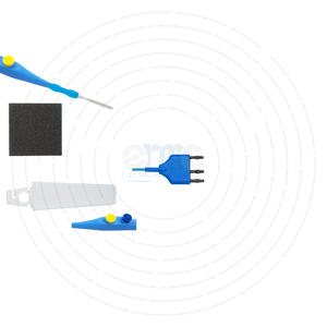 Dispositivos Médicos Profesionales con Certificación CE, Lápiz de Cauterización Bipolar Electroquirúrgico con Interruptor de Botón, Limpiador de Puntas y Funda - Product Image 5