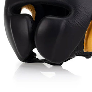 Protège-tête de boxe en cuir de haute qualité, écologique, respirant, léger et personnalisable pour la vente en gros - Product Image 5