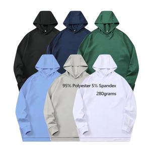 Sweat-shirt à capuche en coton brodé pour homme, élégant, à manches longues, chaud, en molleton, décontracté, de haute qualité, couleur personnalisée - Product Image 5