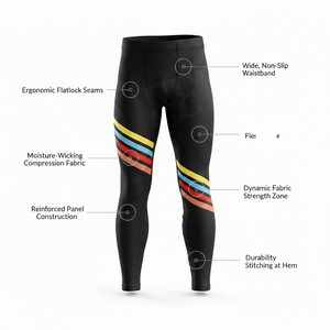 Nouveauté : Leggings de compression moulants pour l'entraînement, le jogging, la musculation, le yoga – Vêtements personnalisés avec votre propre design – Pantalons OEM - Product Image 2