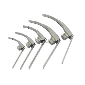 Ensemble de laryngoscopes vétérinaires McCoy avec 5 lames en acier inoxydable pour cliniques et hôpitaux, certifié CE, service OEM, garantie 1 an - Product Image 3