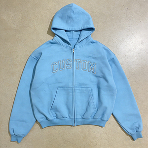 Sudadera con Capucha Extra Grande con Diseño de Pedrería Personalizado Glory, Sudadera con Capucha de Primera Calidad 100% Algodón para Ropa Urbana Unisex OEM - Product Image 4