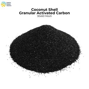 Charbon actif de coque de noix de coco de haute qualité, maille 30x60, valeur d'iode 1200 mg/g pour le traitement de l'eau - Product Image 1