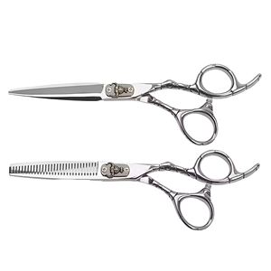 Tijeras de Adelgazamiento de Acero Inoxidable para Mano Derecha, 32 Dientes, Tijeras de Peluquería con Mango Mediano, Herramienta Profesional para Salón - Product Image 3