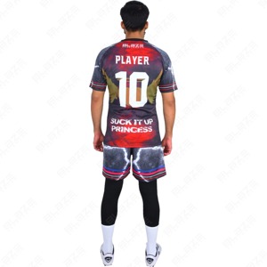 Maillot de rugby d'hiver professionnel personnalisé respirant, anti-déchirure, sublimé, avec coutures renforcées, kit d'équipe, vente en gros OEM - Product Image 4