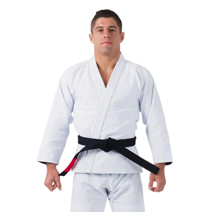 ชุดยิวยิตสู BJJ ผ้าคอตตอนเพิร์ลวีฟคุณภาพพรีเมียม รับสกรีนโลโก้ ระบายอากาศได้ดี น้ำหนักเบา ทนทาน เหมาะสำหรับฝึกซ้อม สำหรับผู้ชายและผู้หญิง - Product Image 1