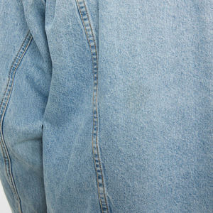 Vestes en jean décontractées surdimensionnées de haute qualité pour hommes, en denim uni, fabriquées au Pakistan - Product Image 2