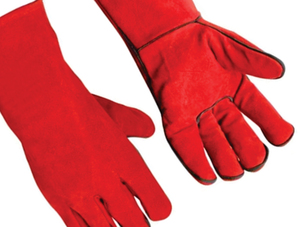 TIG MIG Welding Goatskin Fleece Lined Breathable/Comfortable Straight Thumb Anti-Smash Molten Metal Splash Test <b>Type</b> High <b>Gloves</b> - Product Image 3