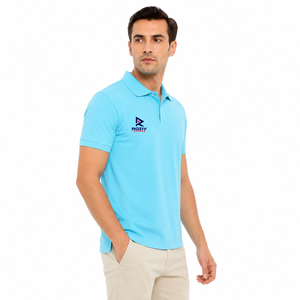 Polo homme en tissu doux et respirant, idéal pour un usage quotidien, coupe confortable, look élégant pour les hommes modernes. - Product Image 2