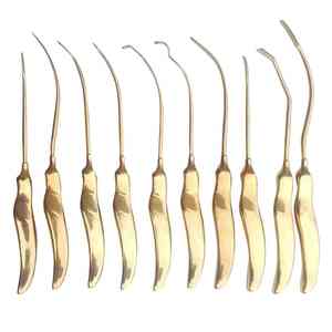 Ensemble de chirurgie endoscopique manuelle Caronia Surgical CS-HFSJ-908 en acier inoxydable pour lifting du visage - Poignée dorée, plastique de haute qualité - Product Image 6