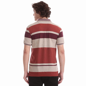 Vente en gros OEM 2024 T-shirts polo à manches courtes en coton à séchage rapide pour hommes Conception solide Logo personnalisé Options de marque Vêtements de sport vierges - Product Image 4