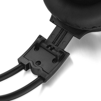 Système de casques UHF Silent Disco 3 canaux sans fil stéréo pour soirées silencieuses, fitness en groupe et location événementielle (vente en gros)