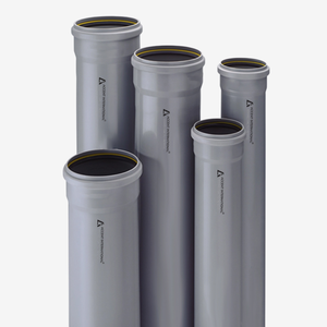 Tuberías de PVC SWR para Sistema de Drenaje, Alta Resistencia, a Prueba de Fugas, para Aguas Residuales, Lluvia y Drenaje de Suelos, para Uso Residencial y Comercial - Product Image 1