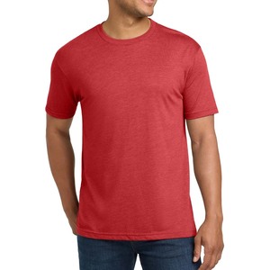 T-shirt unisexe personnalisé avec logo, style Next Level 6010, tissu tri-mélange, faible MOQ, livraison rapide - Product Image 4