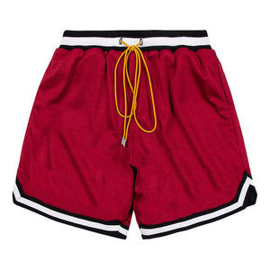 Men Low Price Mesh Shorts Summer Quick Dry 100% Polyester Double <b>Layer</b> Breathable Gym Street Wear Shorts - Product Image 4
