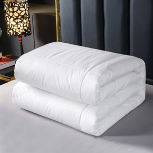 Edredón Acolchado de Poliéster Blanco para Otoño e Invierno, Cálido, Transpirable, Lavable, Tamaño Queen, Relleno Suave Hipoalergénico - Product Image 6