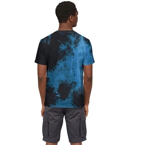 T-shirts délavés à l'acide pour hommes, imprimés sur mesure, 100% coton, t-shirt délavé à l'acide pour hommes été - Product Image 2