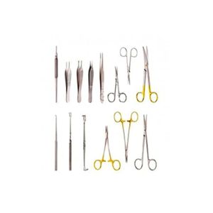 Juego de Instrumentos para Blefaroplastia - Kit de Cirugía de Párpados de Acero Inoxidable, Manual, con Certificación CE MOL por Dentavex - Product Image 2