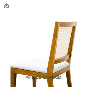 Ensemble de table et chaises de salle à manger en bois massif moderne pour restaurant, hôtel, salon et usage extérieur - Mobilier commercial durable - Product Image 5
