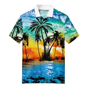 Camiseta Polo Casual de Manga Corta para Hombre, Personalizada al por Mayor, con Estampado, para Playa, Fiesta, Vacaciones, Ropa Urbana, Económica, al por Mayor - Product Image 6