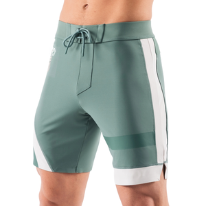 Shorts de bain pour hommes Aztec à séchage rapide, extensibles, design color block athlétique pour le surf, la plage, la natation, les sports nautiques OEM ODM - Product Image 4