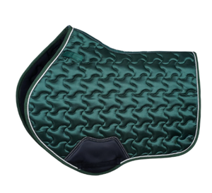 Juego de almohadillas de satén para silla de montar con visera antimosquitos a juego |   Manta Acolchada para Silla de Montar |   Fabricante de Equipos de Equitación - Product Image 3